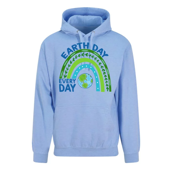 Earth Day Everyday Rainbow Unisex Surf Hoodie