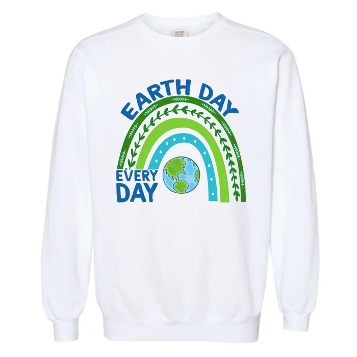 Earth Day Everyday Rainbow Garment-Dyed Sweatshirt