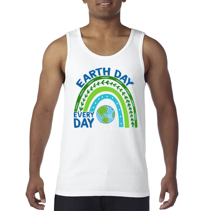 Earth Day Everyday Rainbow Tank Top