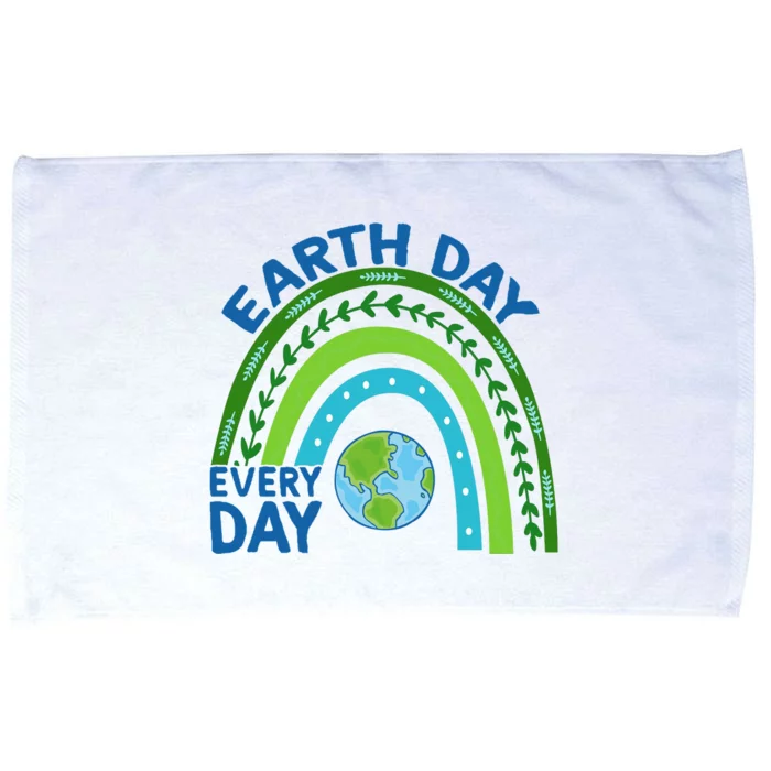 Earth Day Everyday Rainbow Microfiber Hand Towel