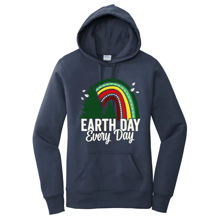 Earth Day Everyday Awareness Planet Animal Women Women's Pullover Hoodie