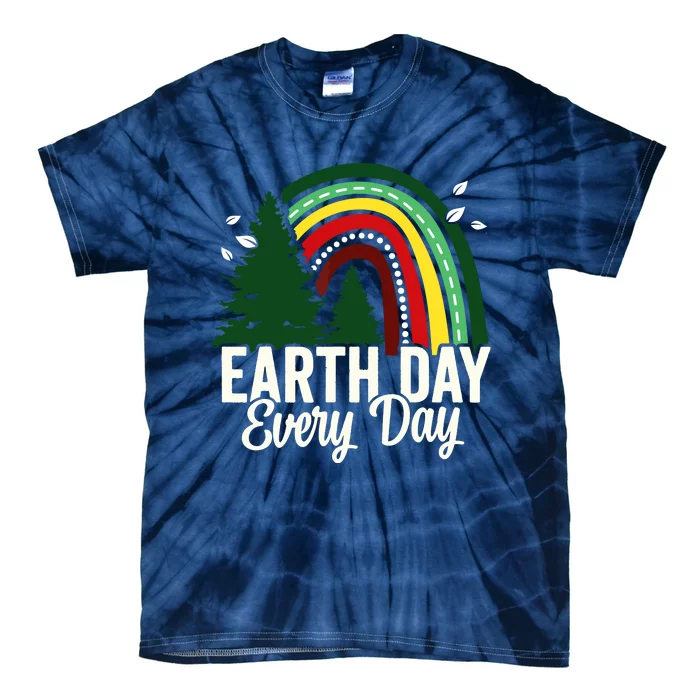 Earth Day Everyday Awareness Planet Animal Women Tie-Dye T-Shirt