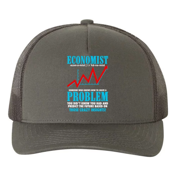 Economist Definition Yupoong Adult 5-Panel Trucker Hat