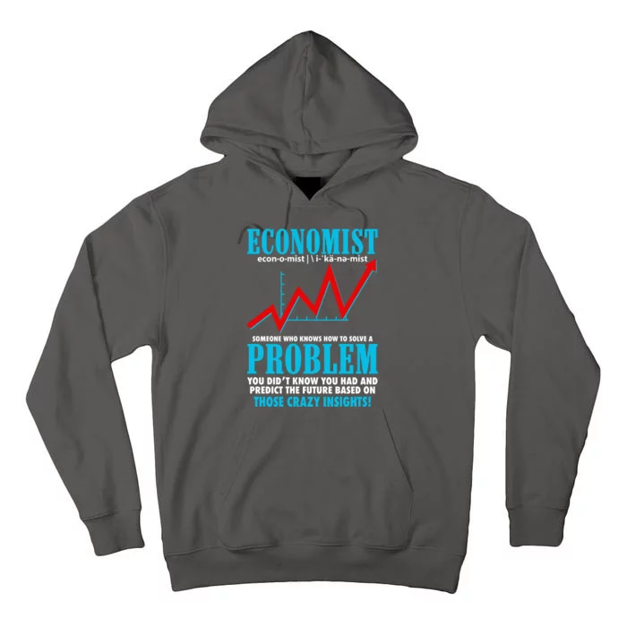 Economist Definition Tall Hoodie