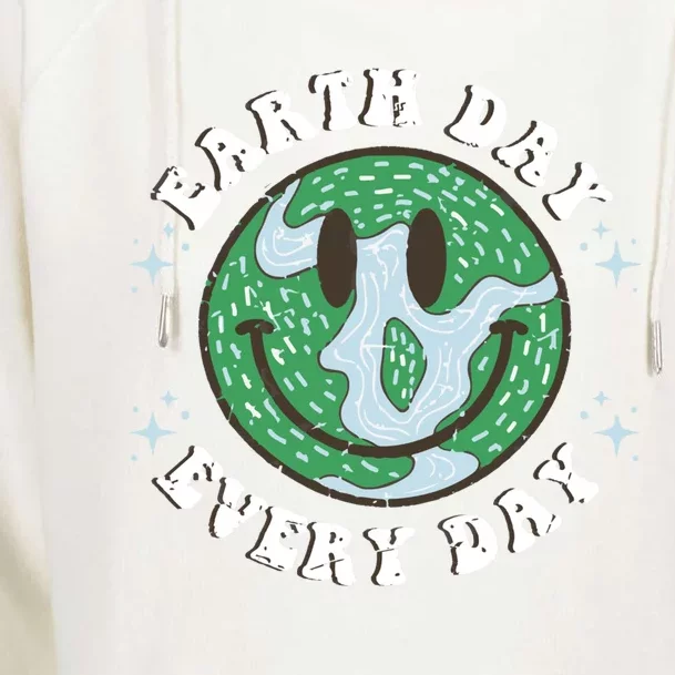 Earth Day Everyday Protect Our Planet Save Mother Earth Cool Gift Womens Funnel Neck Pullover Hood