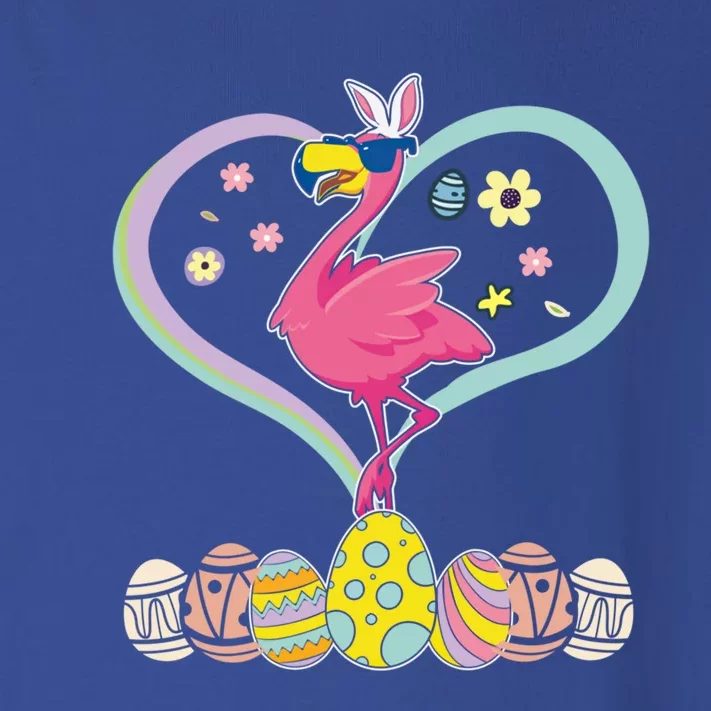 Easter Day Flamingo Cool Gift Toddler Long Sleeve Shirt