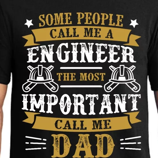 Engineer Dad Father's Day Pajama Set