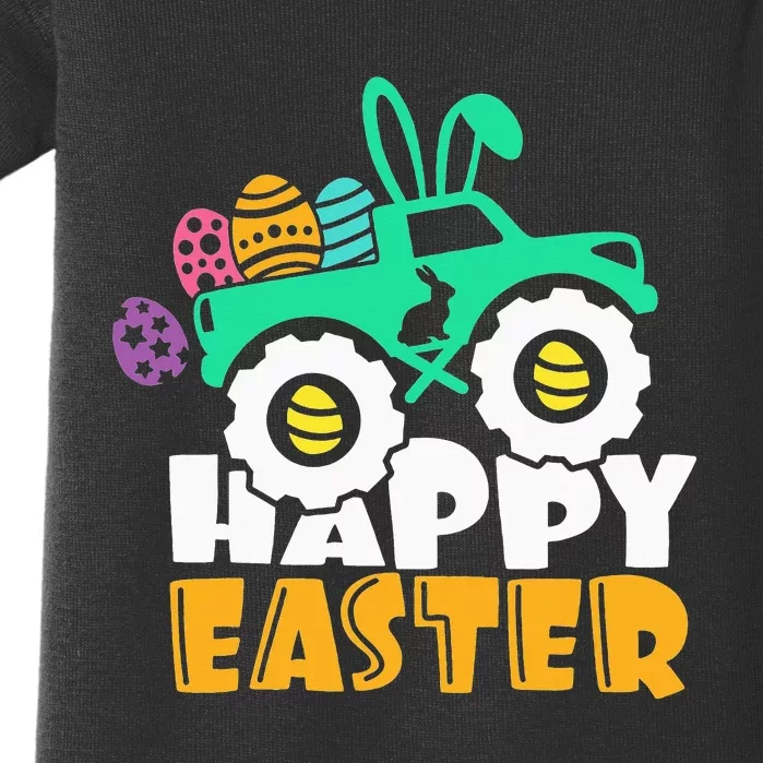 Easter Day for Monster Truck Lover  eggs easter Baby Bodysuit