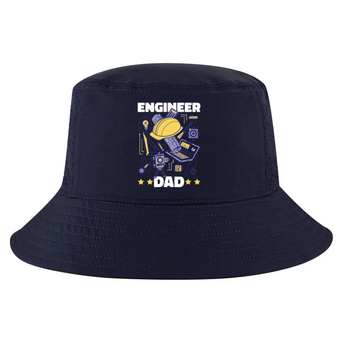 Engineer Dad For Father's Day Gift Cool Comfort Performance Bucket Hat