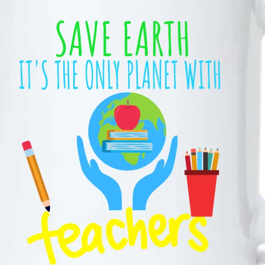 Earth Day Funny Gift For Teachers Meaningful Gift Black Color Changing Mug