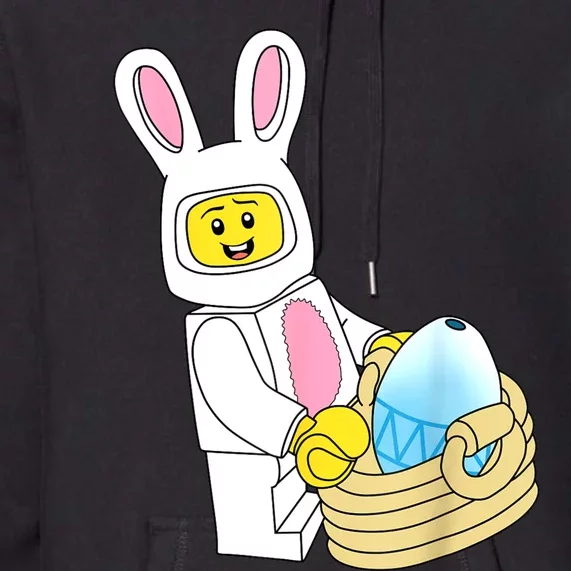 Easter Day Figure Rabbit Master Builder Block Brick Building Premium Hoodie