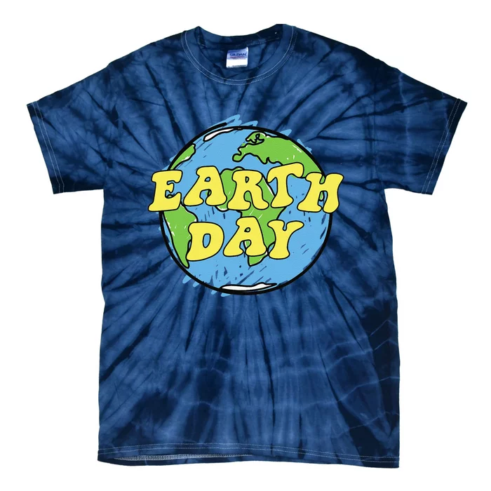 Earth Day For Or Women Tie-Dye T-Shirt