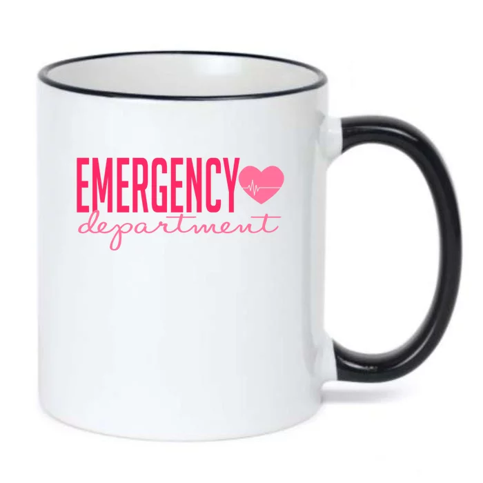 Emergency Departt Funny Er Nurse Happy Valentines Day Great Gift Black Color Changing Mug