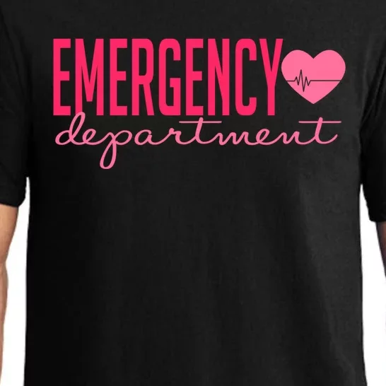 Emergency Departt Funny Er Nurse Happy Valentines Day Great Gift Pajama Set