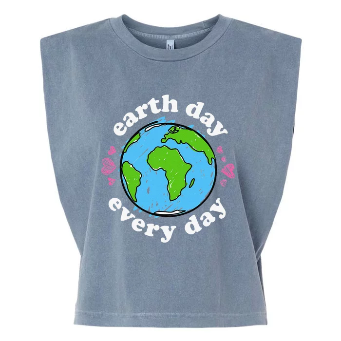 Earth Day For Women Or Her Garment-Dyed Women's Muscle Tee