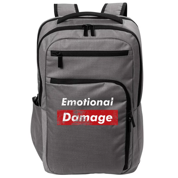 Emotional Damage Funny Viral Meme Box Impact Tech Backpack