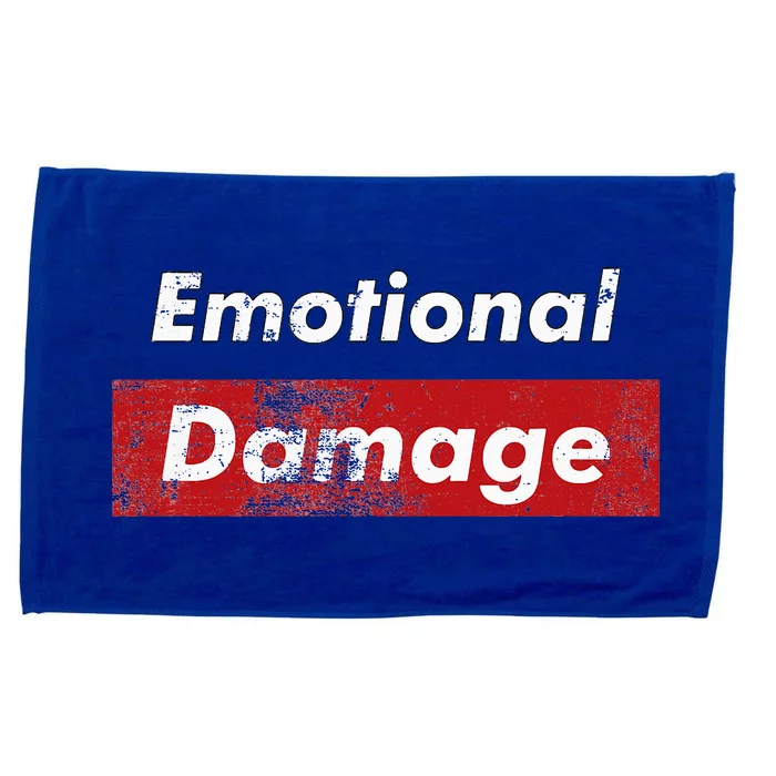 Emotional Damage Funny Viral Meme Box Microfiber Hand Towel