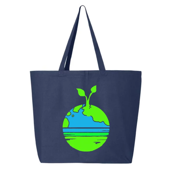 Earth Day Funy Gift 25L Jumbo Tote