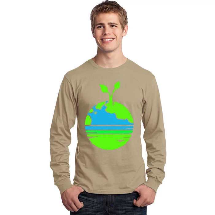 Earth Day Funy Gift Long Sleeve Shirt