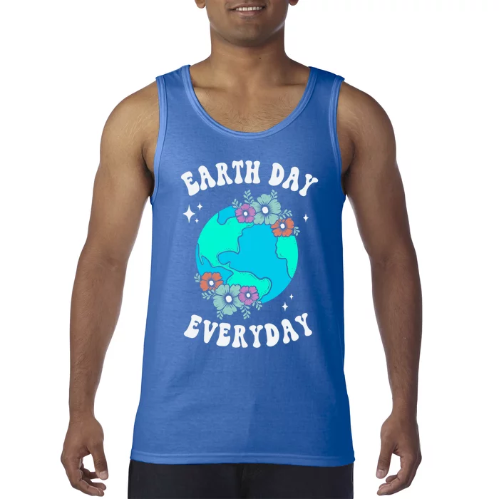 Earth Day Funny Gift Save Our Home Plant More Trees Go Planet Great Gift Tank Top