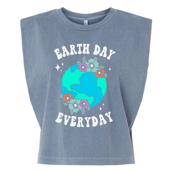 Earth Day Funny Gift Save Our Home Plant More Trees Go Planet Great Gift Garment-Dyed Women's Muscle Tee