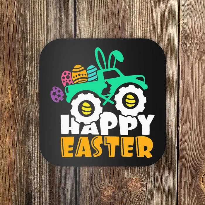 Easter Day for Monster Truck Lover  eggs easter Coaster