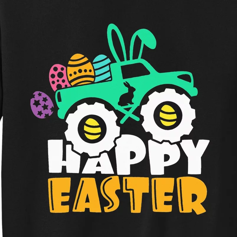 Easter Day for Monster Truck Lover  eggs easter Tall Sweatshirt