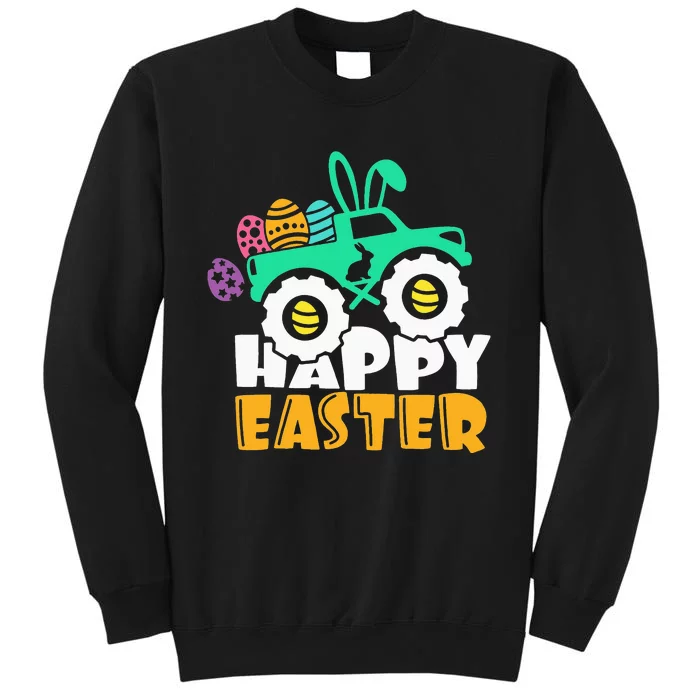 Easter Day for Monster Truck Lover  eggs easter Tall Sweatshirt