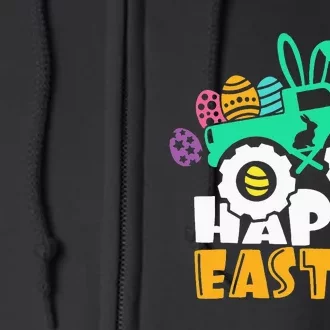 Easter Day for Monster Truck Lover  eggs easter Full Zip Hoodie