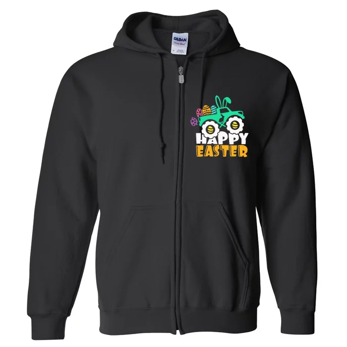 Easter Day for Monster Truck Lover  eggs easter Full Zip Hoodie