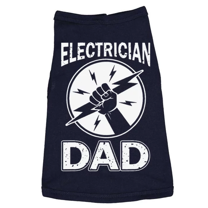 Electrician Dad Father Day Electrical Engineering Doggie Tank