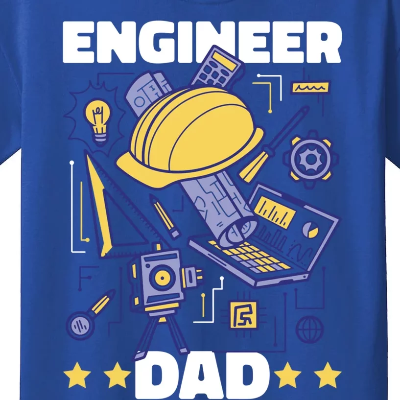 Engineer Dad For Father's Day Cool Gift Kids T-Shirt