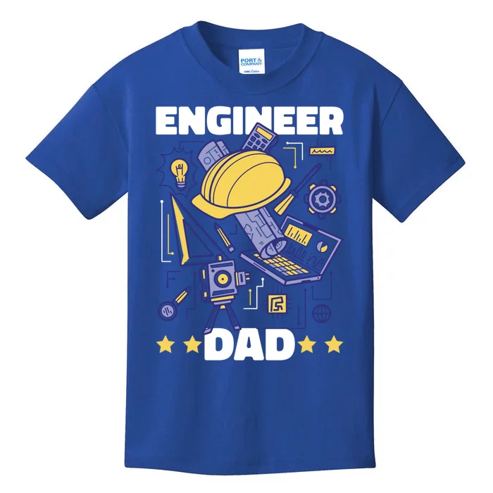 Engineer Dad For Father's Day Cool Gift Kids T-Shirt