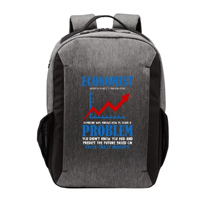 Economist Definition Funny Joke Vector Backpack