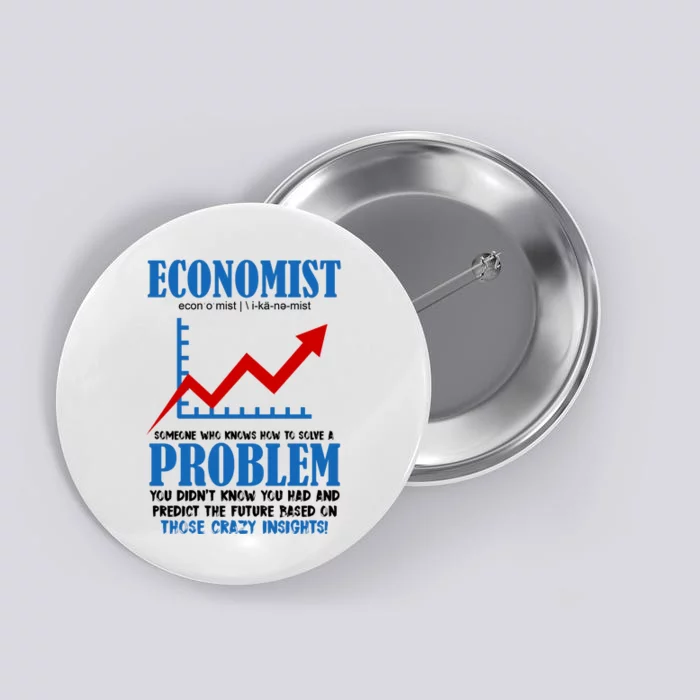 Economist Definition Funny Joke Button