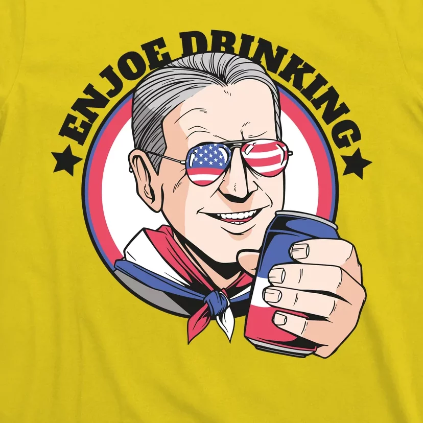 Enjoy Drinking Funny Joe Biden United States T-Shirt