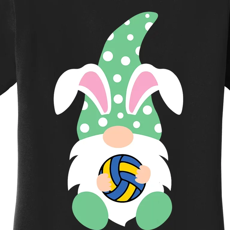 Easter Day Gnome Hug Volleyball Easter Bunny Spring Gnome Women's T-Shirt