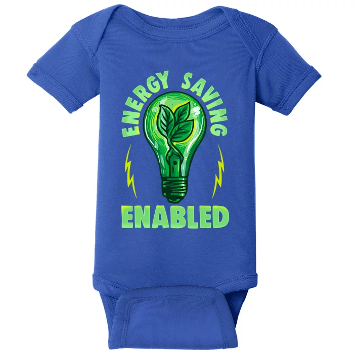 Earth Day Global Warming Recycle Upcycling Energy Saving Gift Baby Bodysuit