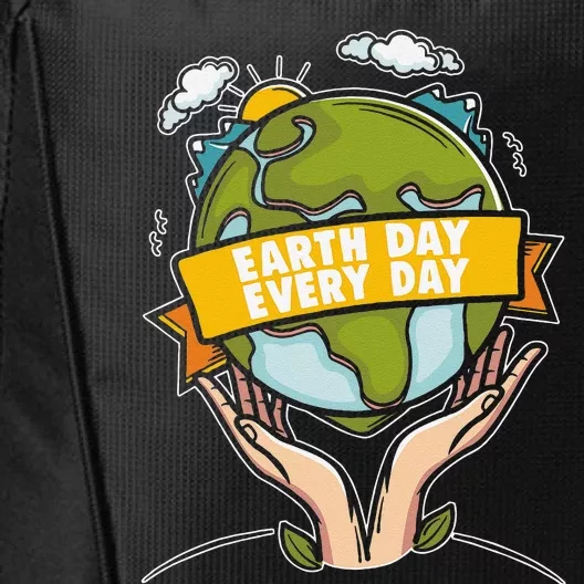 Earth Day Global Warming Climate Change Awareness City Backpack