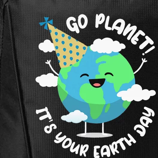 Earth Day Go Planet Its Your Earth Day City Backpack