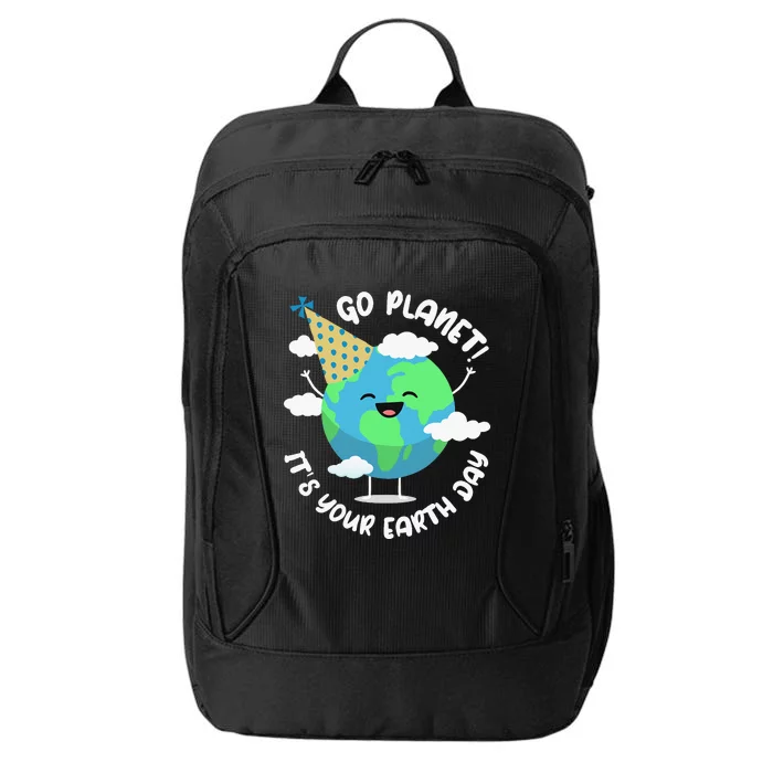 Earth Day Go Planet Its Your Earth Day City Backpack