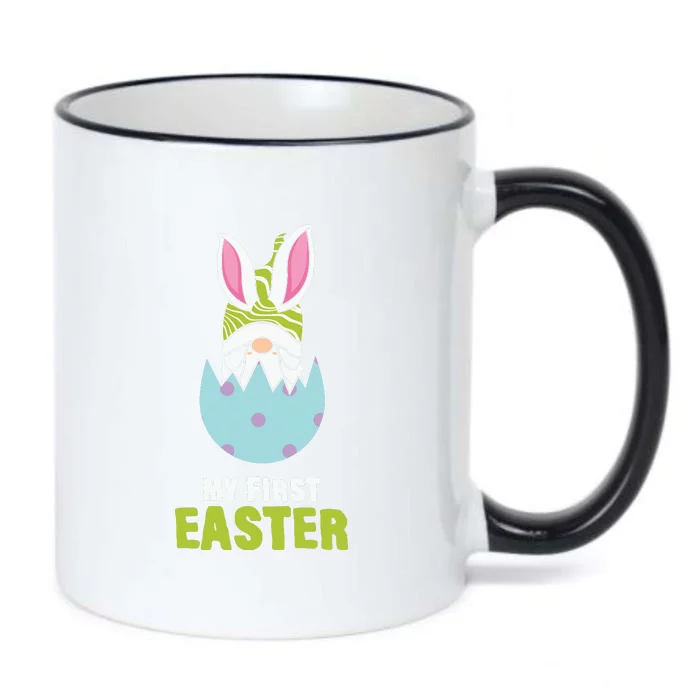 Easter Day Gift My First Easter Bunny Gnome Egg Black Color Changing Mug