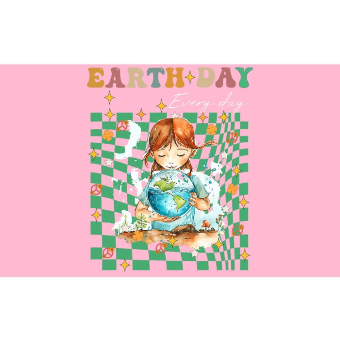 Earth Day Go Planet ItS Your Earth Day Groovy Bumper Sticker