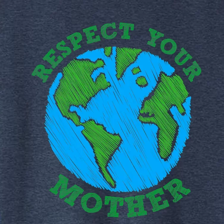 Earth Day Gifts Respect Your Mother Nature Lover Tee Women's Crop Top Tee