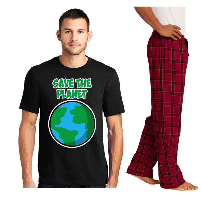 Earth Day Gift For Women And Save The Planet Pajama Set