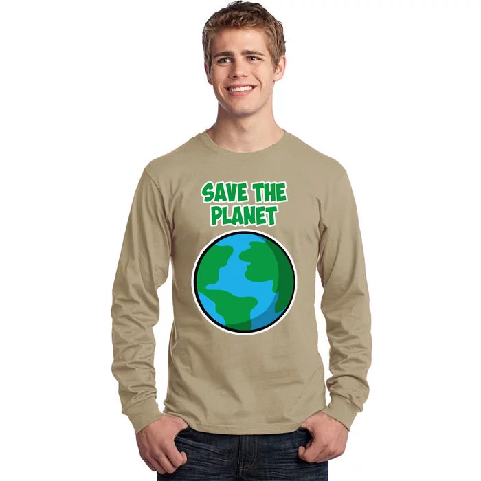 Earth Day Gift For Women And Save The Planet Tall Long Sleeve T-Shirt