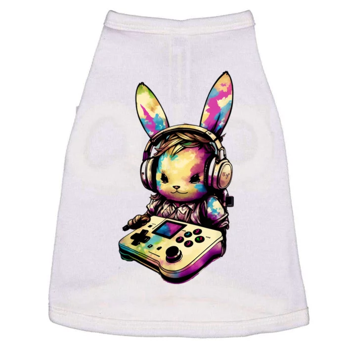 Easter Day Gamer Video Game Controller Bunny Doggie Tank