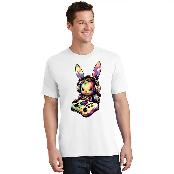 Easter Day Gamer Video Game Controller Bunny T-Shirt