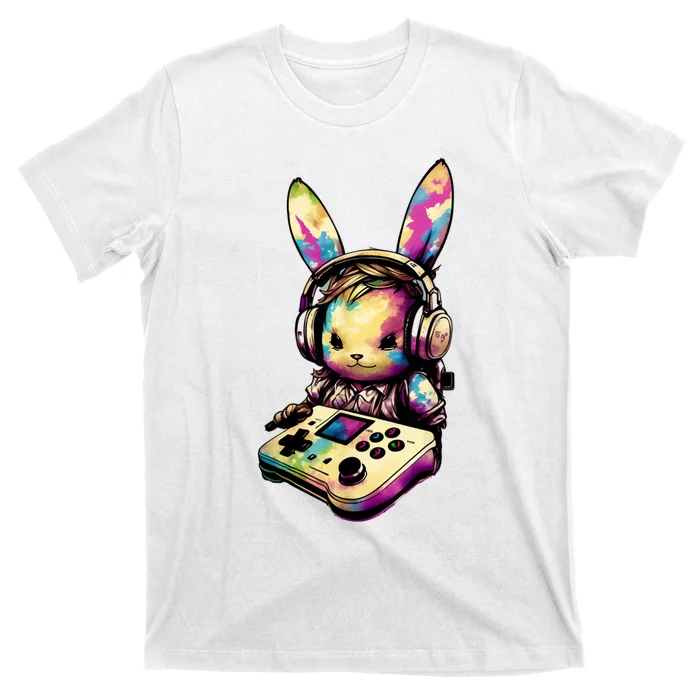 Easter Day Gamer Video Game Controller Bunny T-Shirt