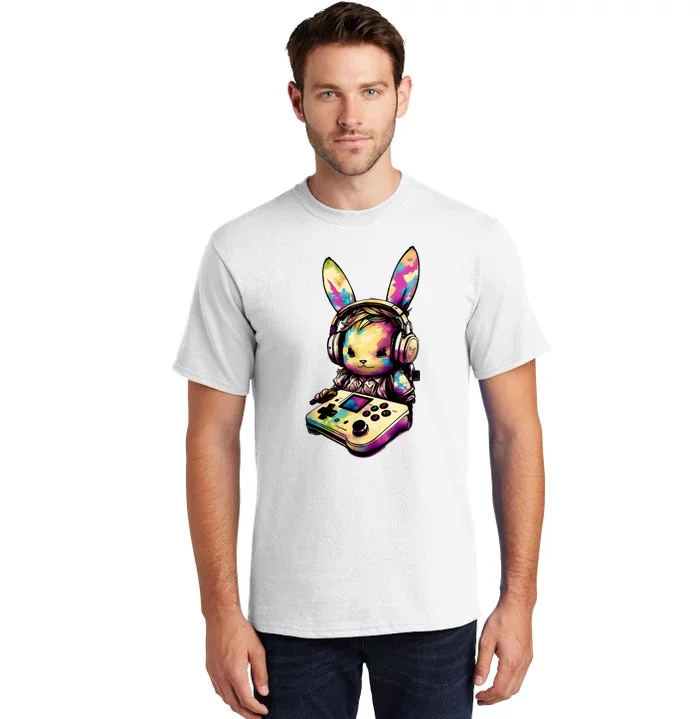 Easter Day Gamer Video Game Controller Bunny Tall T-Shirt